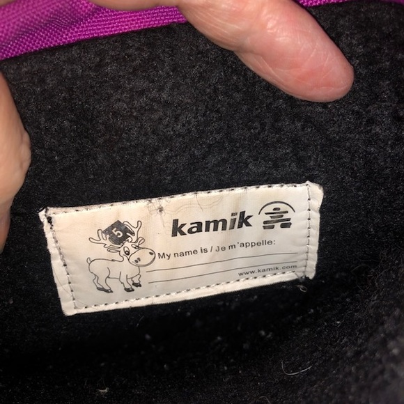 Kamik winter and snow boots size 5 youths - Picture 6 of 7